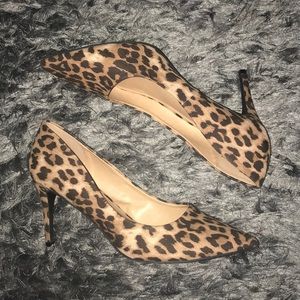 Torrid Women’s Heels Size 9.5W Leopard Print